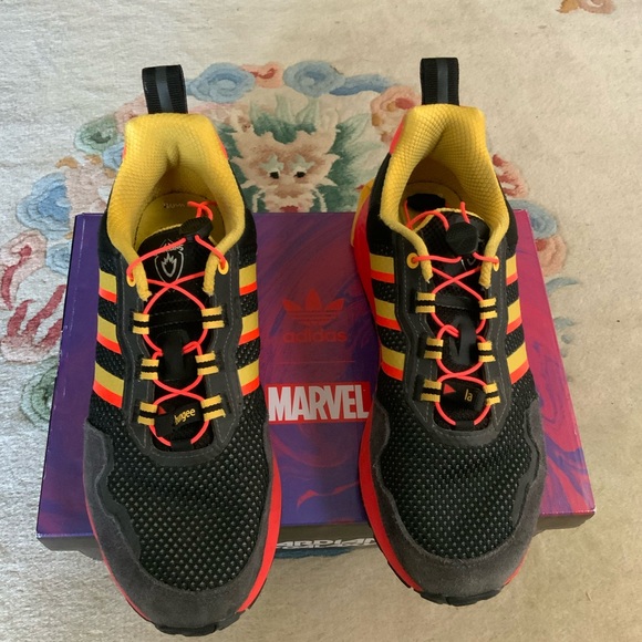 Adidas ZX 1K BOOST Marvel Guardians of the Galaxy GX210 Sneakers Mens Sz 8 - Picture 2 of 13